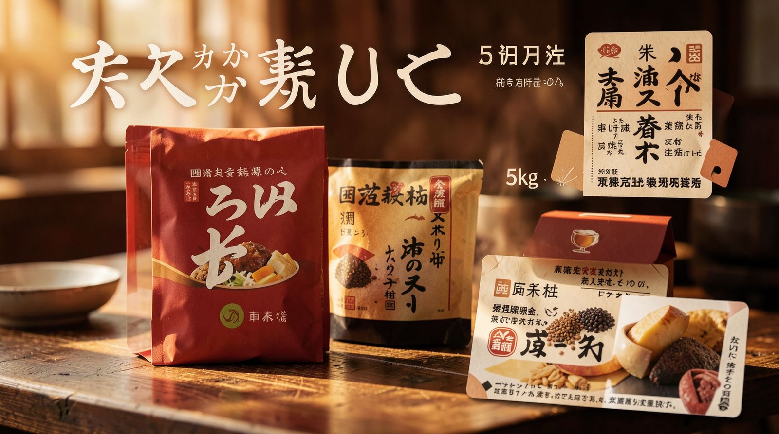 国産有機玄米 5kg
